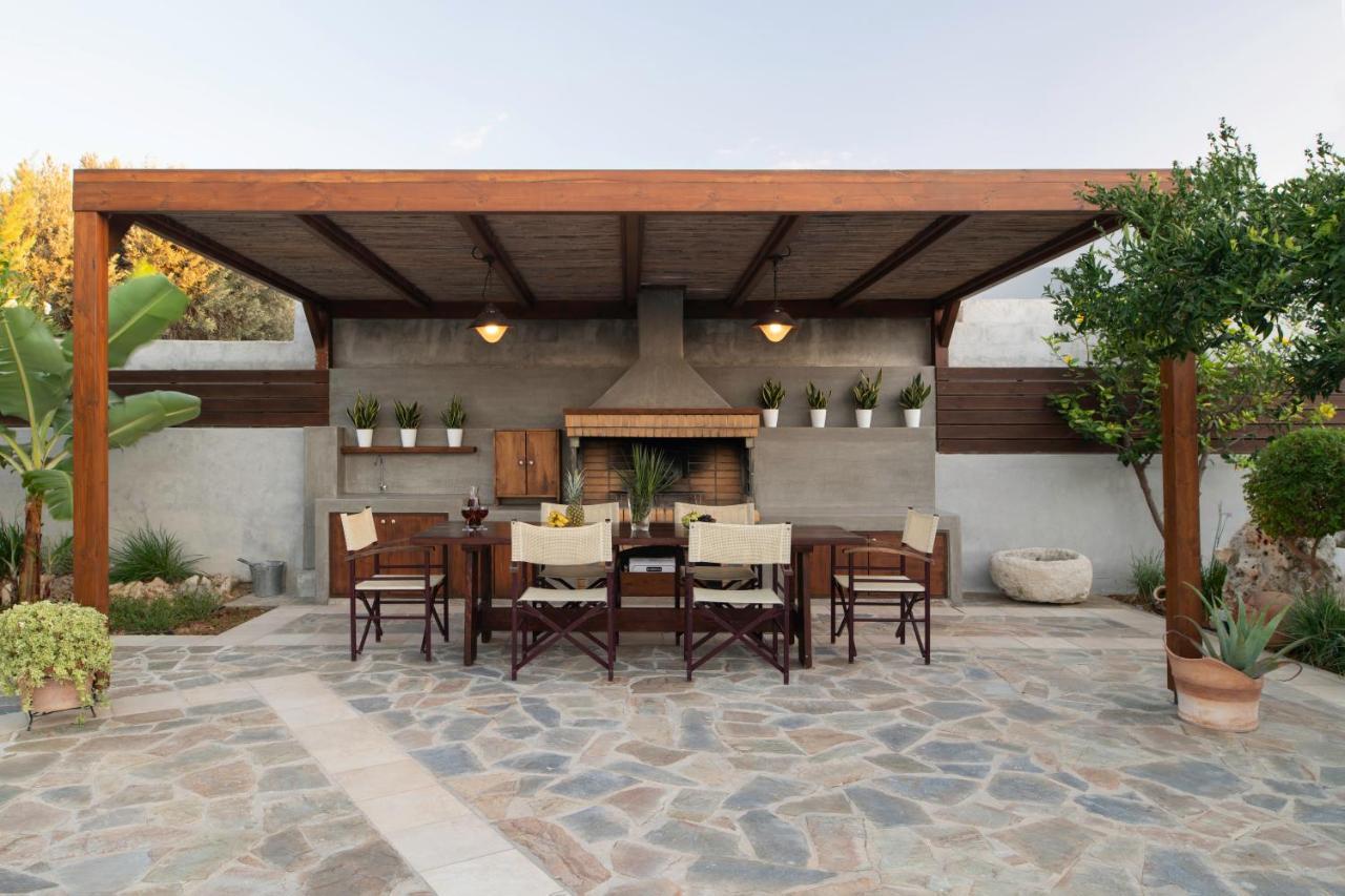 Villa Periklis Adelianos Kampos Exterior foto